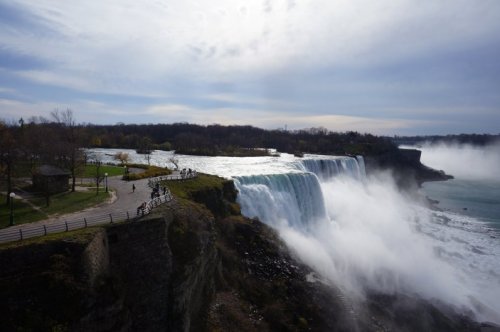 nad Wodospadem Niagara